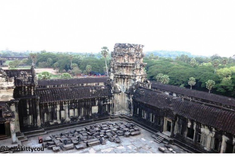 From the top of Angkor 1