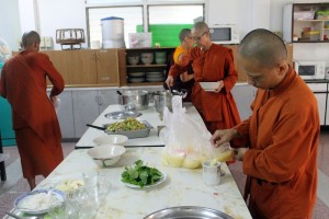 Monks' lunch