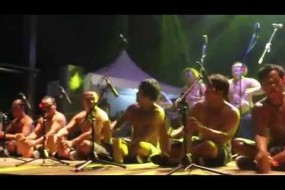 Kobagi Kecak at the Rainforest World Music Festival 2015