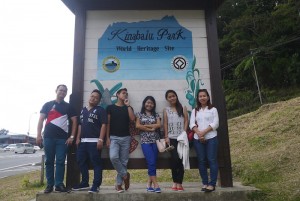 The group at Kinabalu National Park
