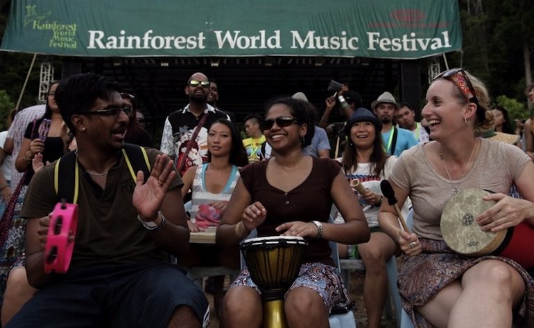 1drum.org at the Rainforest World Music Festival 2014