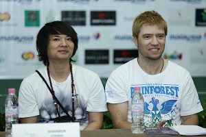 Shanren at the Rainforest World Music Festival press conference