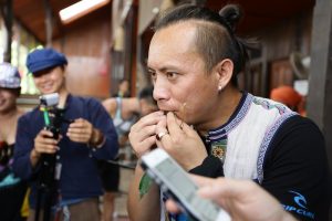 Shanren at one of the Rainforest World Music Festival workshops