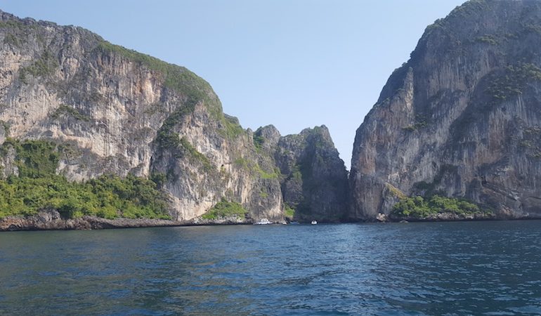 The karst mountains Krabi is famous for
