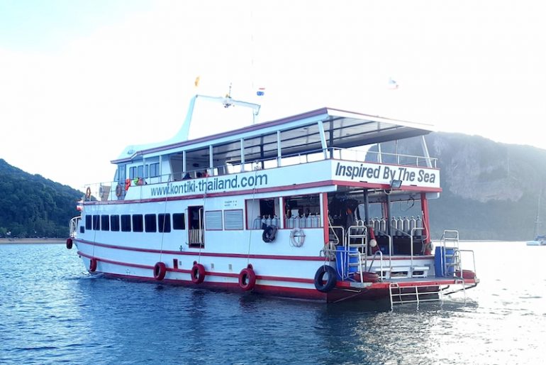 My training as Dive Master was mainly spent on this boat