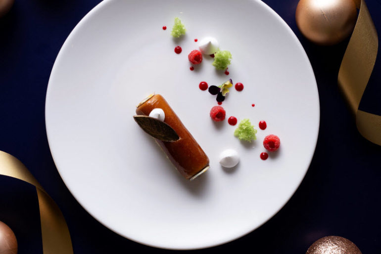 Buche de Noel Mocha at Le Beaulieu