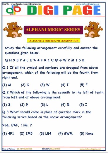 Enhancing Cognitive Skills through Alphanumeric Test Challenges - Asian ...