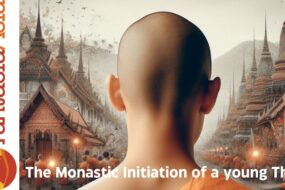 The Monastic Initiation of a Thai youngster