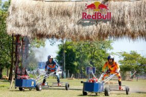 Red Bull KTM Factory Racing riders race “Kra-Tae” tractors