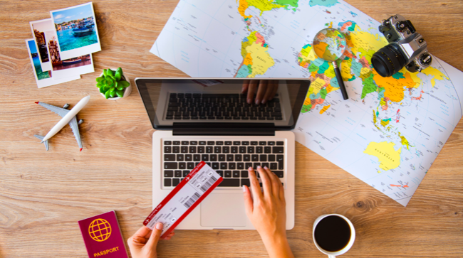 Consequence of Flight Itinerary in Approval of a Visa Application