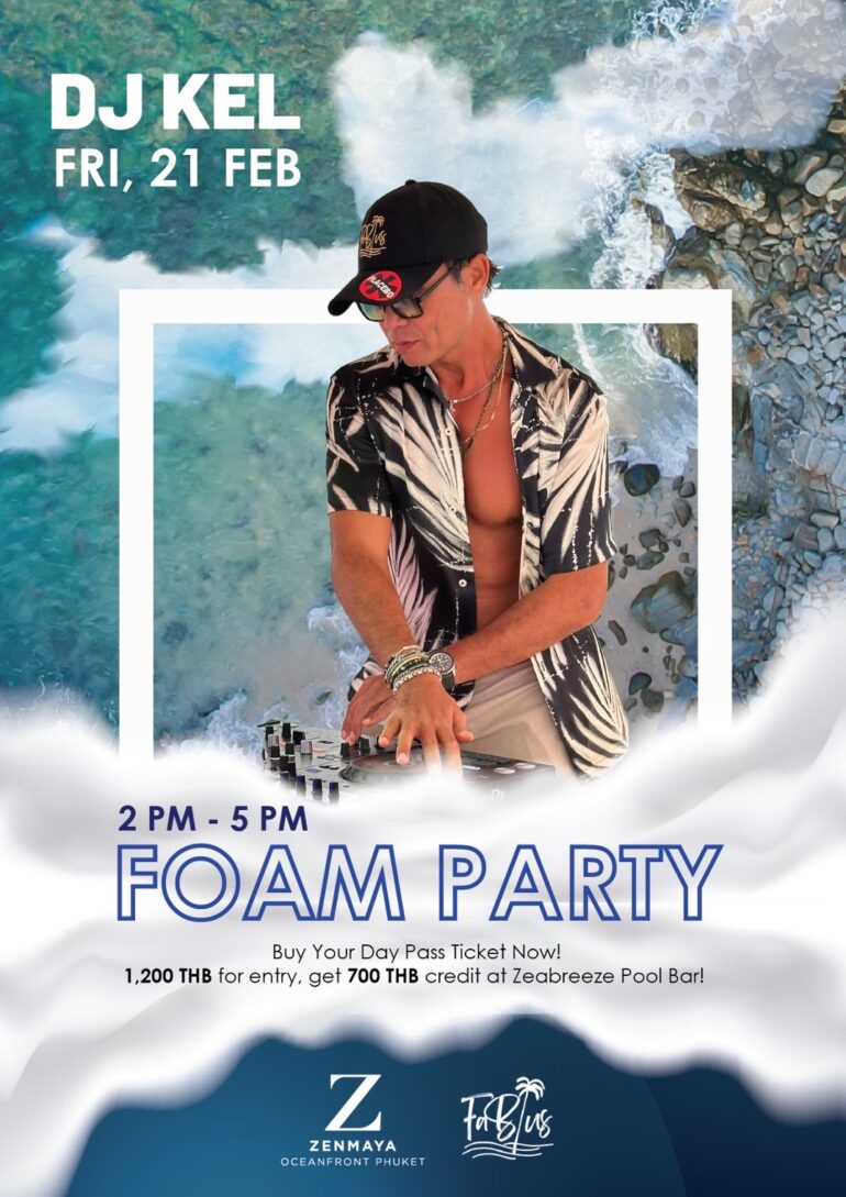 Zenmaya Oceanfront Phuket Hosts Pool and Sunset Parties