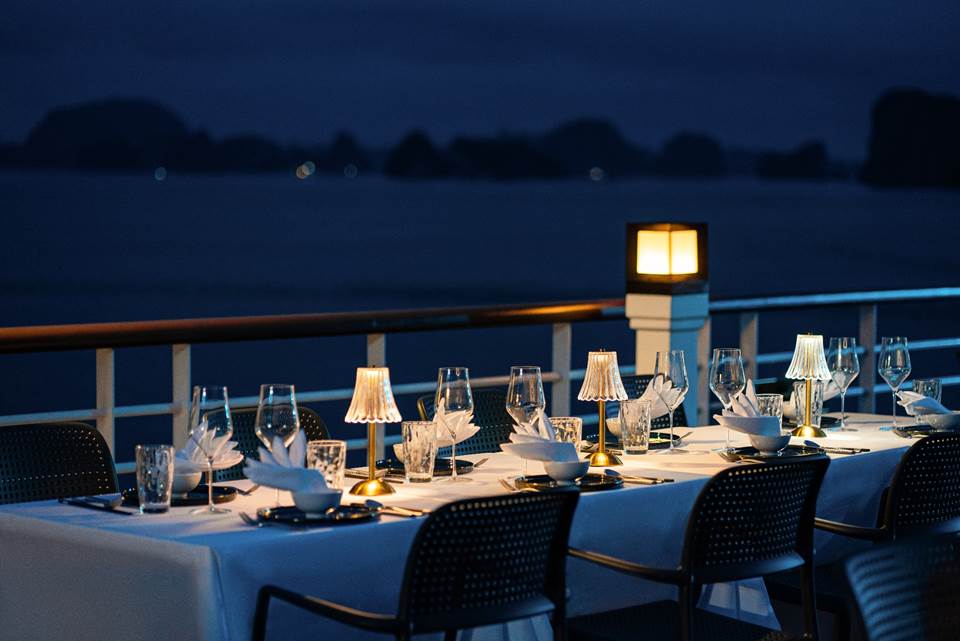Ambassador Cruise Introduces 'Dining Under the Stars' - Asian Itinerary