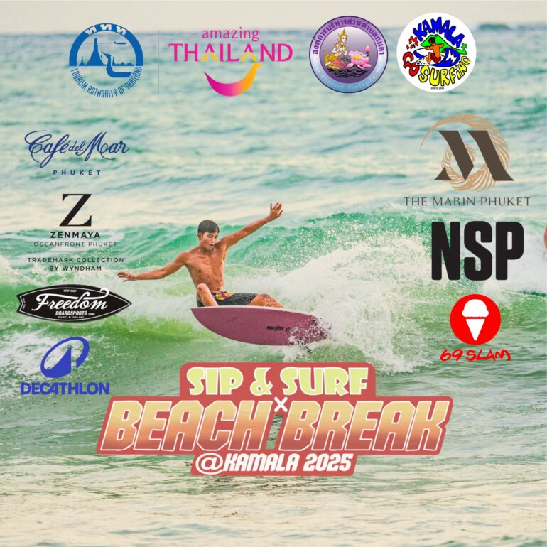 Zenmaya Oceanfront Phuket at “Sip & Surf Beach Break @ Kamala 2025”
