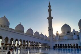 Sheikh Zayed Grand Mosque in Abu Dhabi