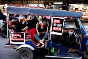 FACT’s campaign in Chiang Mai for Cage-Free Eggs in Asia