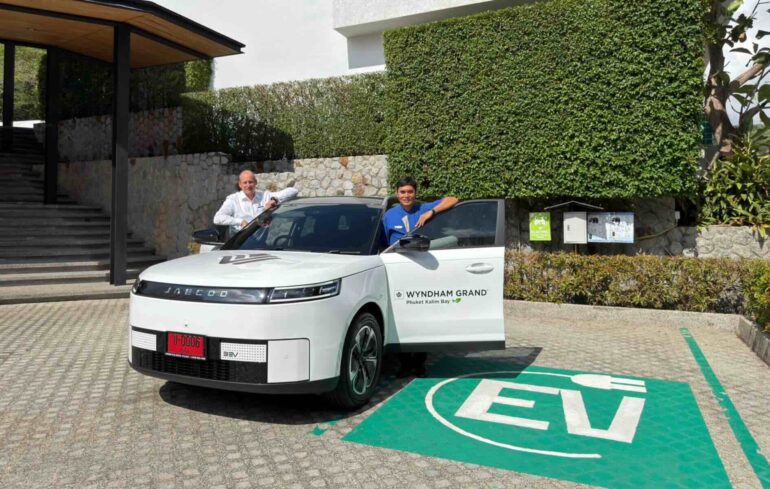 Wyndham Grand Phuket Kalim Bay First Fully Electric Shuttle