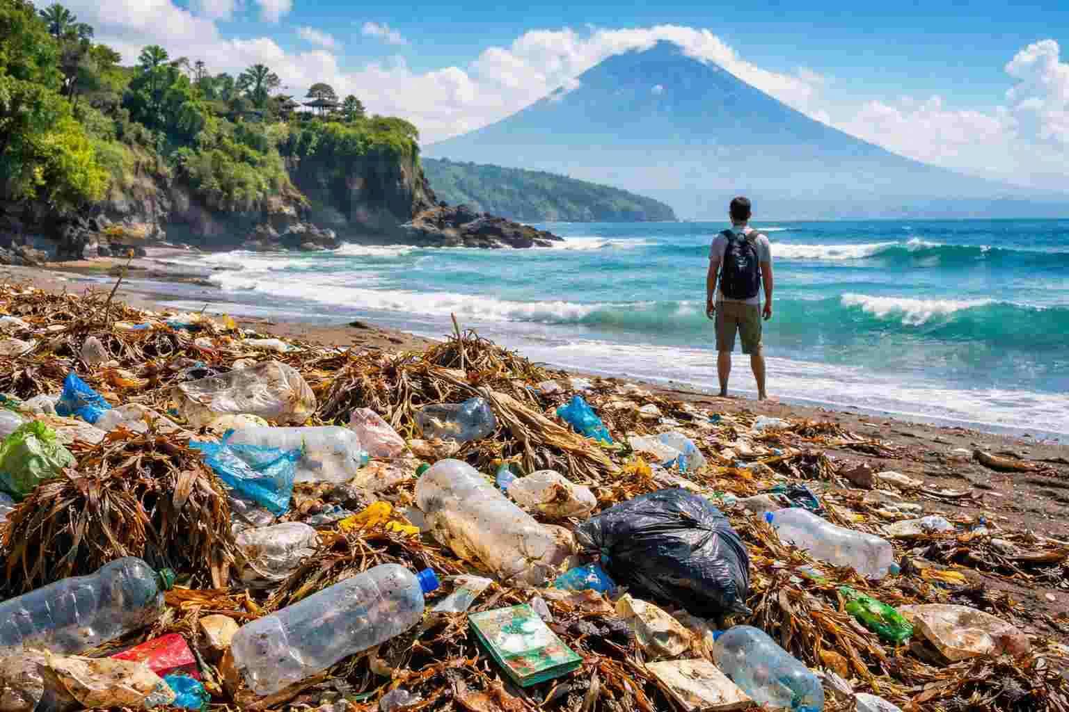 Bali Waste Problem: Paradise Drowning in Traffic & Trash