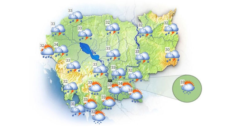 Cambodia Wet and Dry Seasons Compared