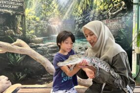Leonardo at Crocodile Adventureland Langkawi